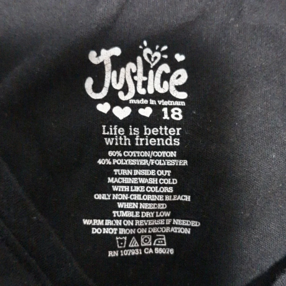 Justice sz 18 stand up for your besties